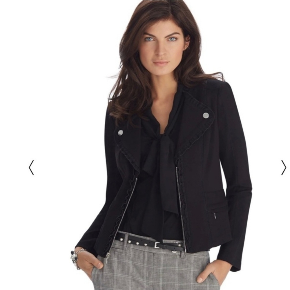 White House Black Market Women Black Blazer